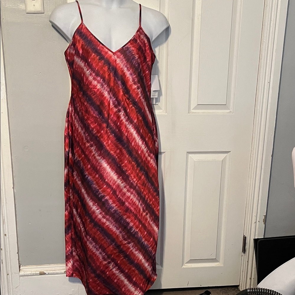 NWT Shoe Dazzle Tie-Dye Maxi Dress